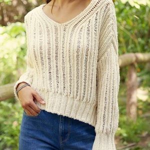 Pacsun Ladder Knit Sweater Size XS